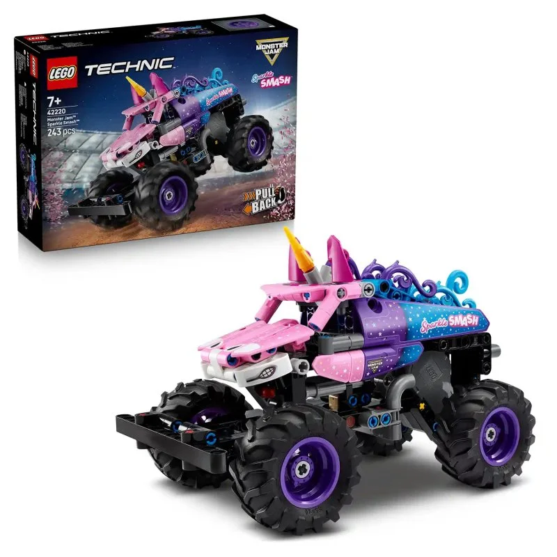 Technic 42220 Monster Jam™ Sparkle Smash™ med optræksmotor