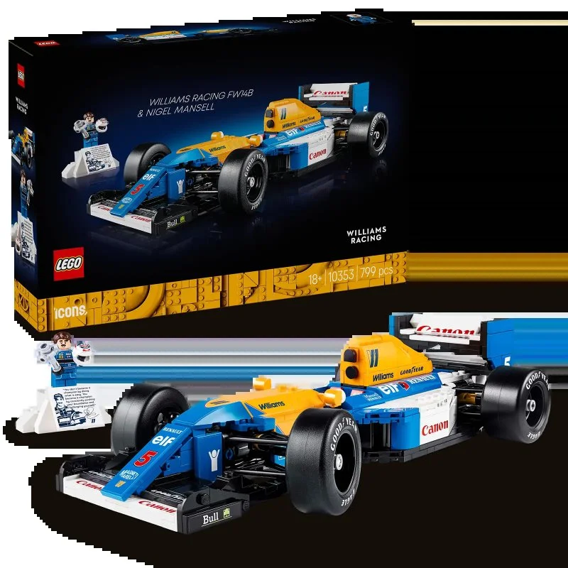 Icons 10353 Williams Racing FW14B og Nigel Mansell