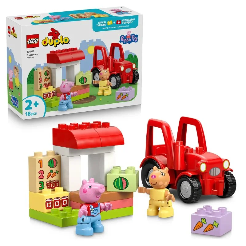 DUPLO® 10468 Traktor og markedsplads