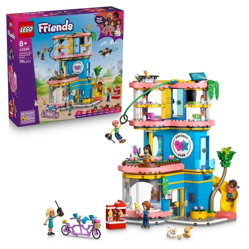 Friends 42689 Vennernes klubhus i Heartlake City