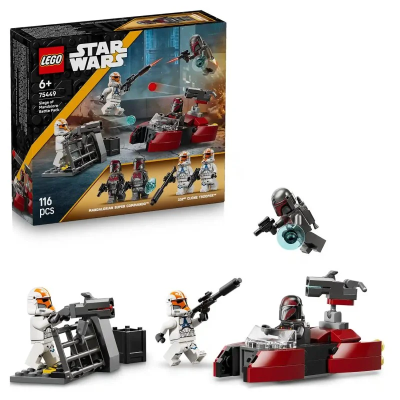 Star Wars™ 75449 Kampsæt: Belejringen af Mandalore