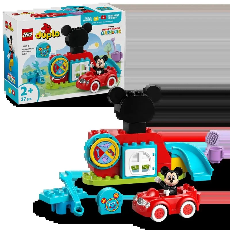 DUPLO® ǀ Disney 10454 Mickeys klubhus og bil