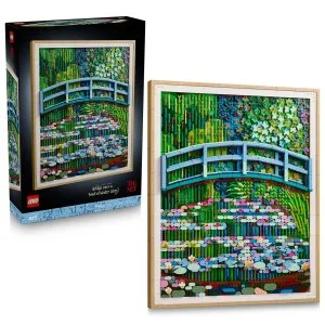 LEGO® Art 31220 Claude Monet – Bro over en dam med åkander