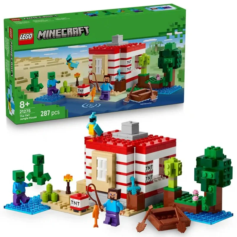 Minecraft® 21275 TNT-hus i junglen