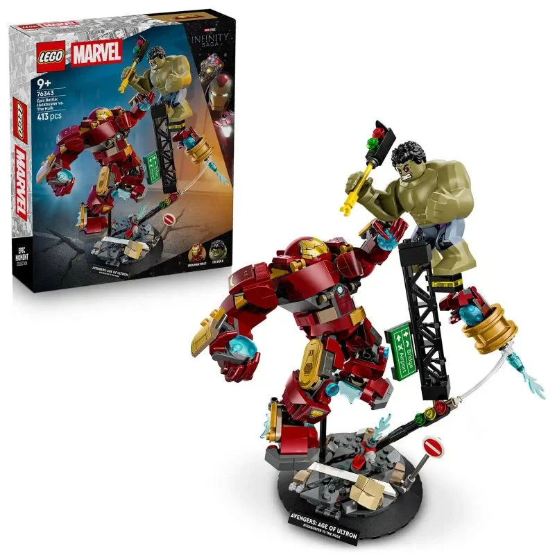 ǀ Marvel 76343 Episk kamp: Hulkbuster mod Hulk