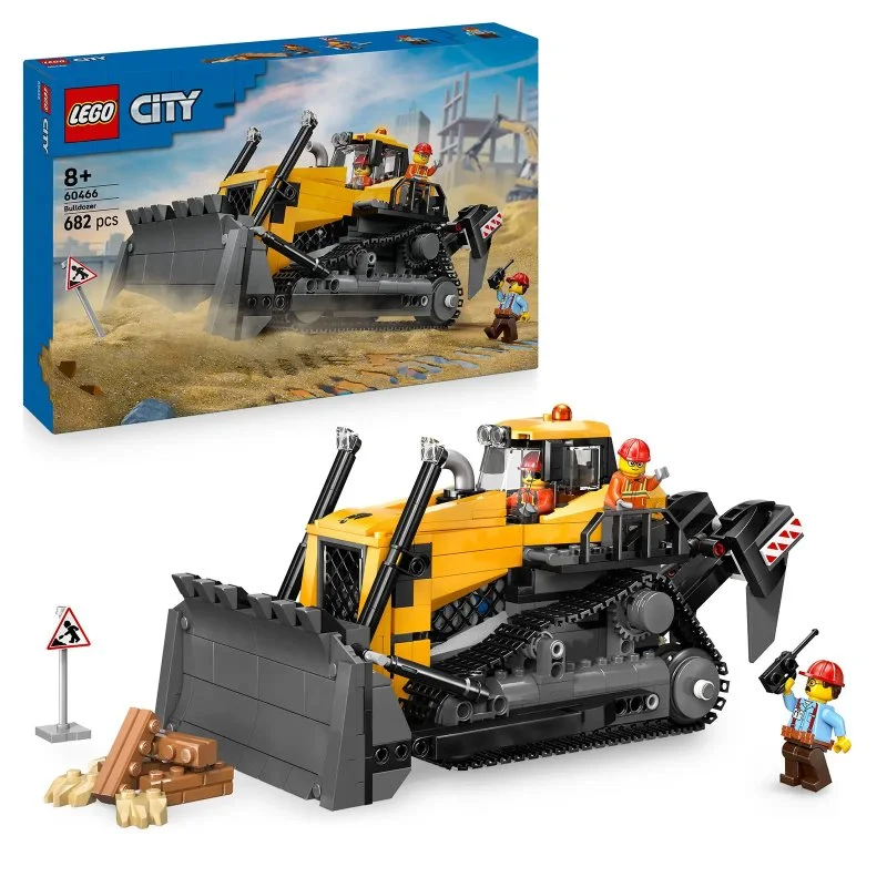 City 60466 Gul bulldozer