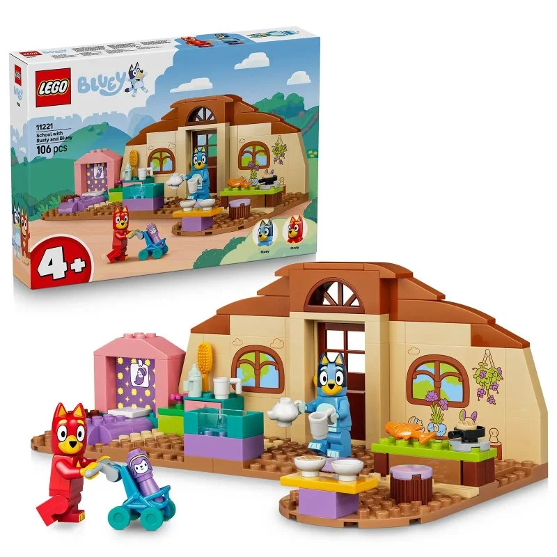 Bluey 11221 Rusty, Bluey og skolen