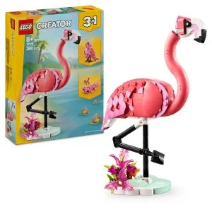 LEGO® Creator 3 i 1 31170 Vilde dyr: Lyserød flamingo