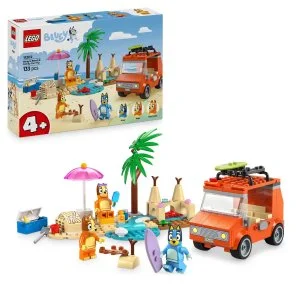 LEGO® Bluey 11202 Bluey og familiens biltur til stranden