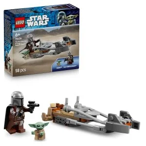 LEGO® Star Wars™ 75436 Mandalorian og Grogu og speeder-motorcykel