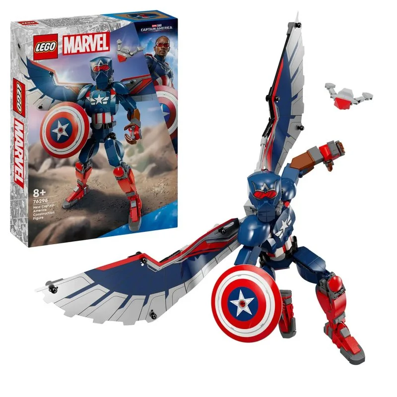Marvel 76296 Byggefigur: Den nye Captain America