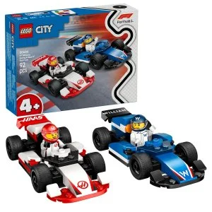LEGO® City 60464 F1® racerbiler fra Williams Racing og Haas F1®