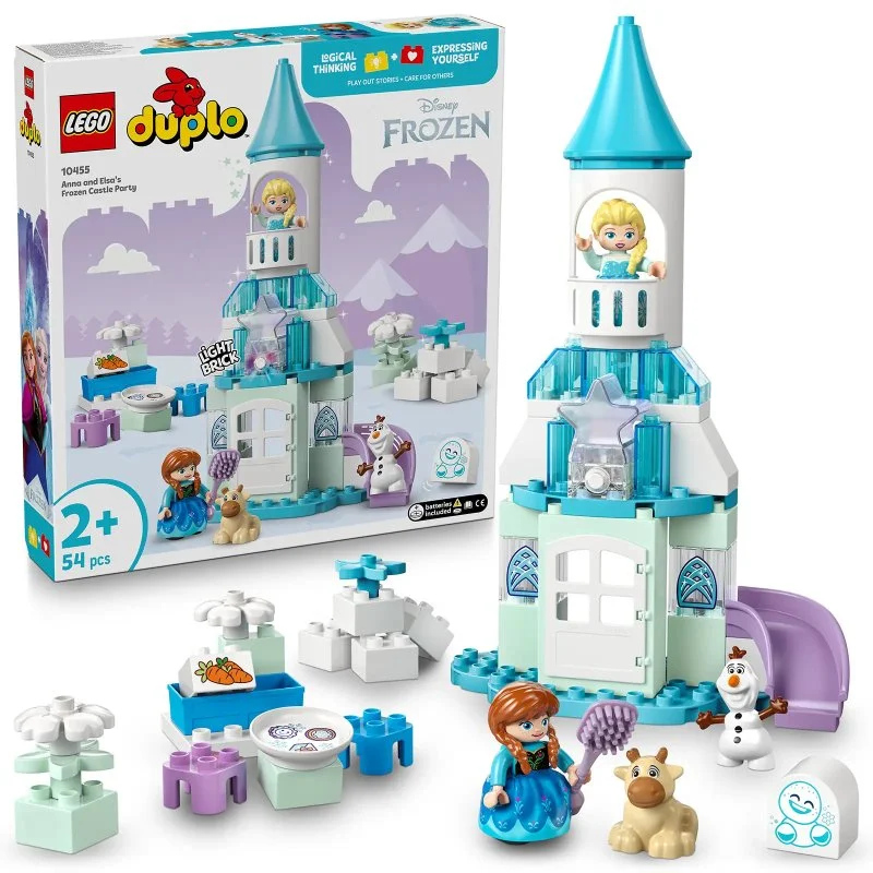 DUPLO® ǀ Disney 10455 Frost: Anna og Elsa og en fest på slottet