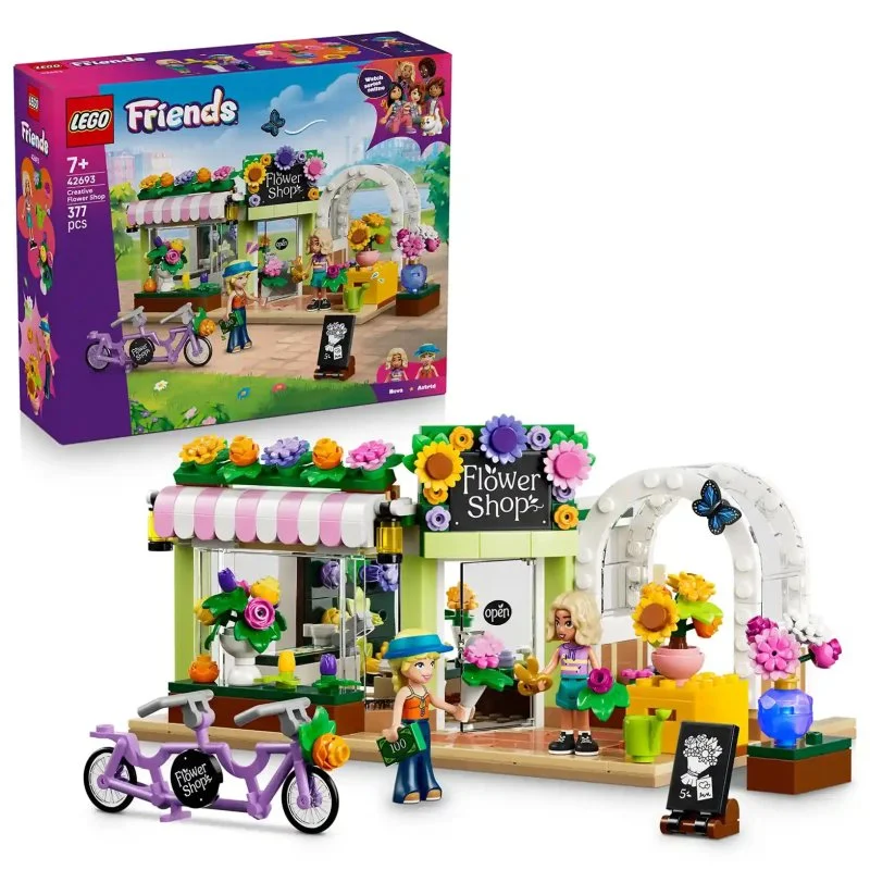Friends 42693 Kreativ blomsterbutik