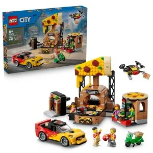 LEGO® City 60496 Pizzalevering og køretøjer