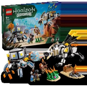 LEGO® Horizon Adventures™ 77037 Aloy og Varl mod Shell-Walker og Sawtooth