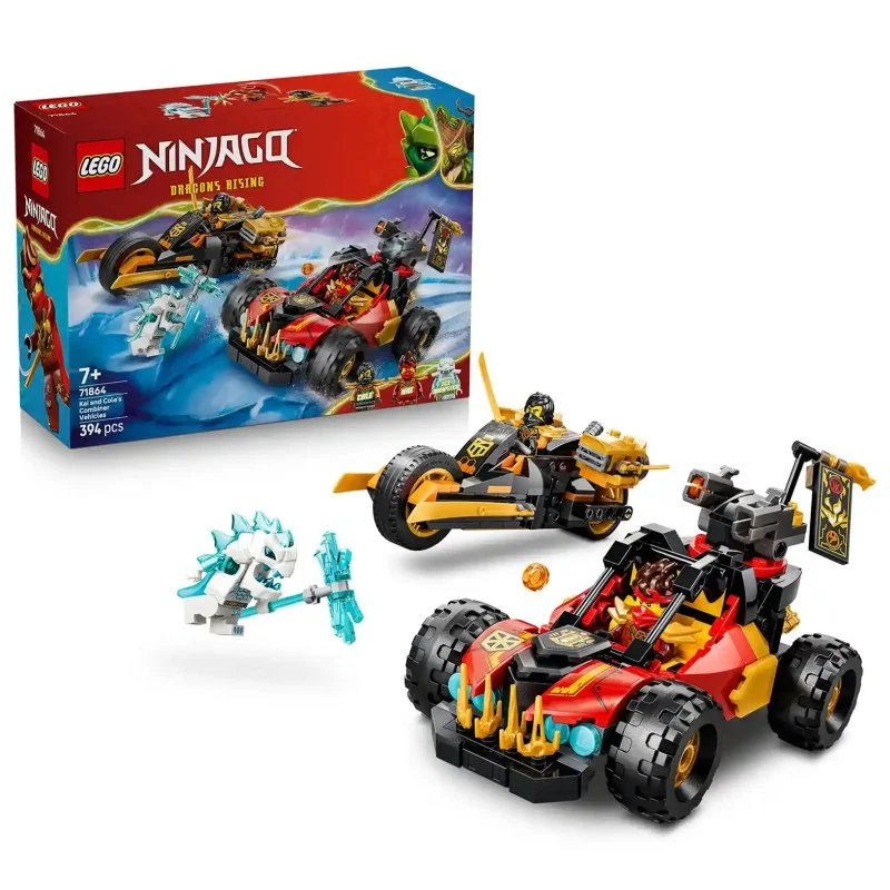 NINJAGO® 71864 Kai og Coles kombinerbare køretøjer