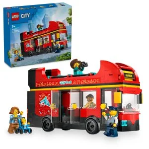 LEGO® City 60407 Rød dobbeltdækker-sightseeingbus