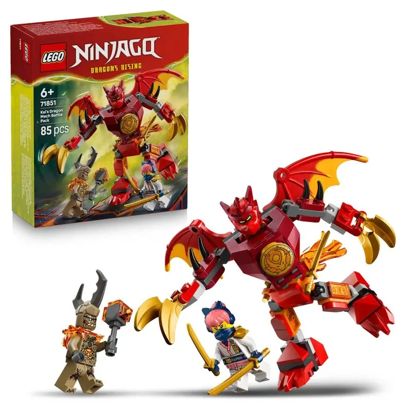 NINJAGO® 71851 Kais kamppakke med dragedragt