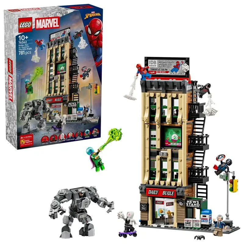 ǀ Marvel 76342 Spider-Man mod Mysterio: Daily Bugle