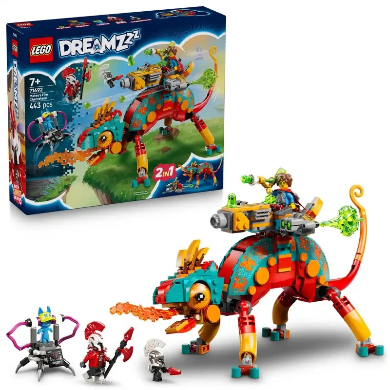 DREAMZzz™ 71492 Mateo og hans flammende kamæleon