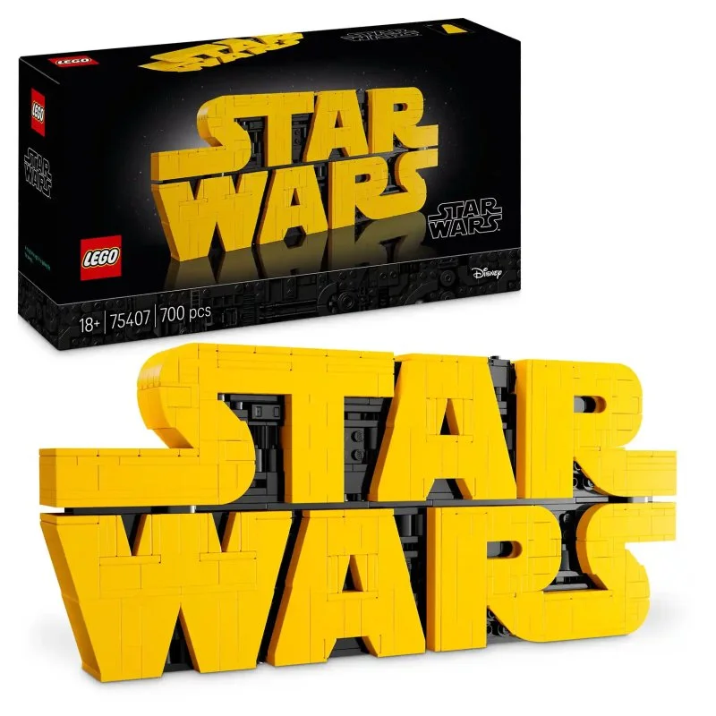 Star Wars™ 75407 Star Wars™-logo af klodser