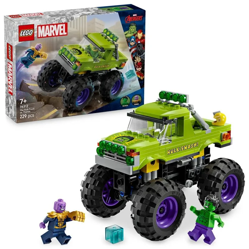 Marvel 76312 Hulks lastbil mod Thanos