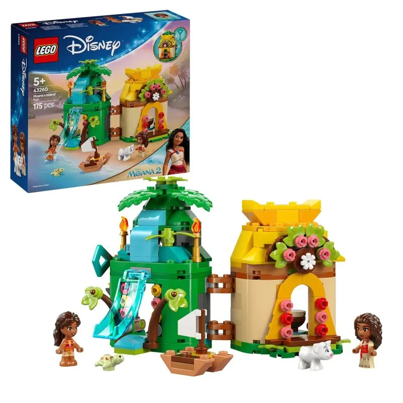 │ Disney Princess 43260 Vaiana og sjov på øen