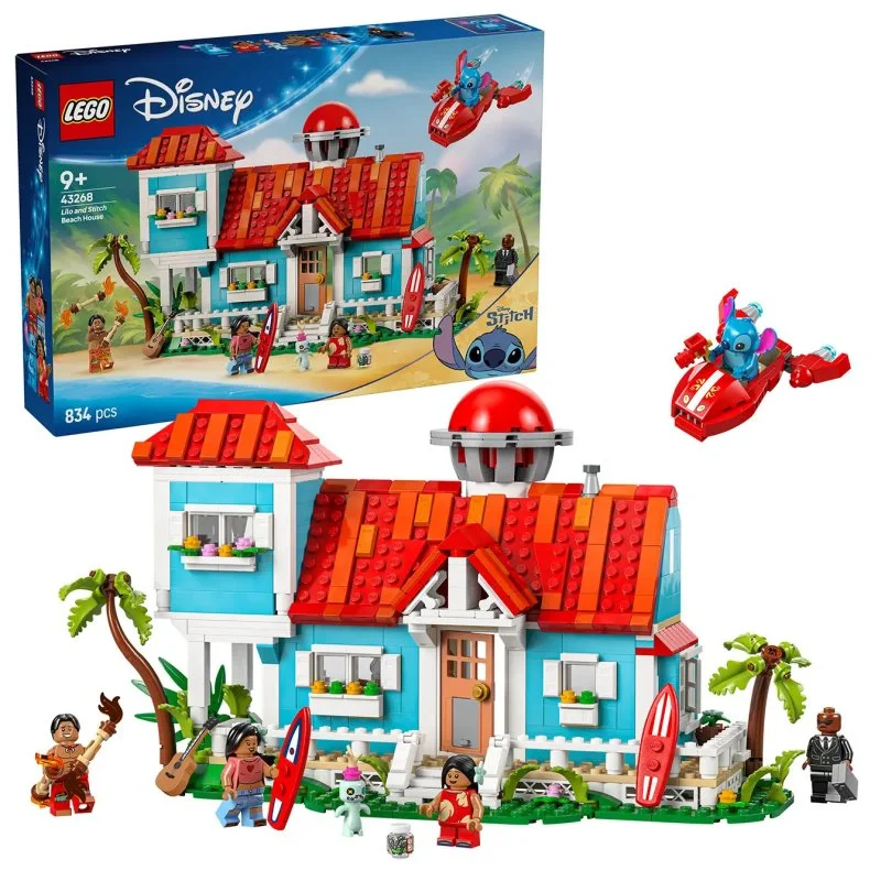 │ Disney 43268 Lilo og Stitch og strandhus