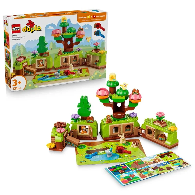 DUPLO® 10480 Skov fuld af opdagelser og vilde dyr