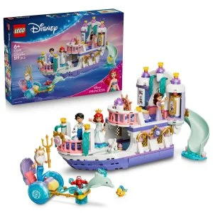 LEGO® │ Disney 43299 Ariels båd og kongeligt bryllup
