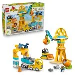 DUPLO® 10476 Byggeplads og køretøjer 3 i 1