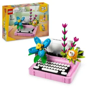 LEGO® Creator 3 i 1 31169 Skrivemaskine med blomster