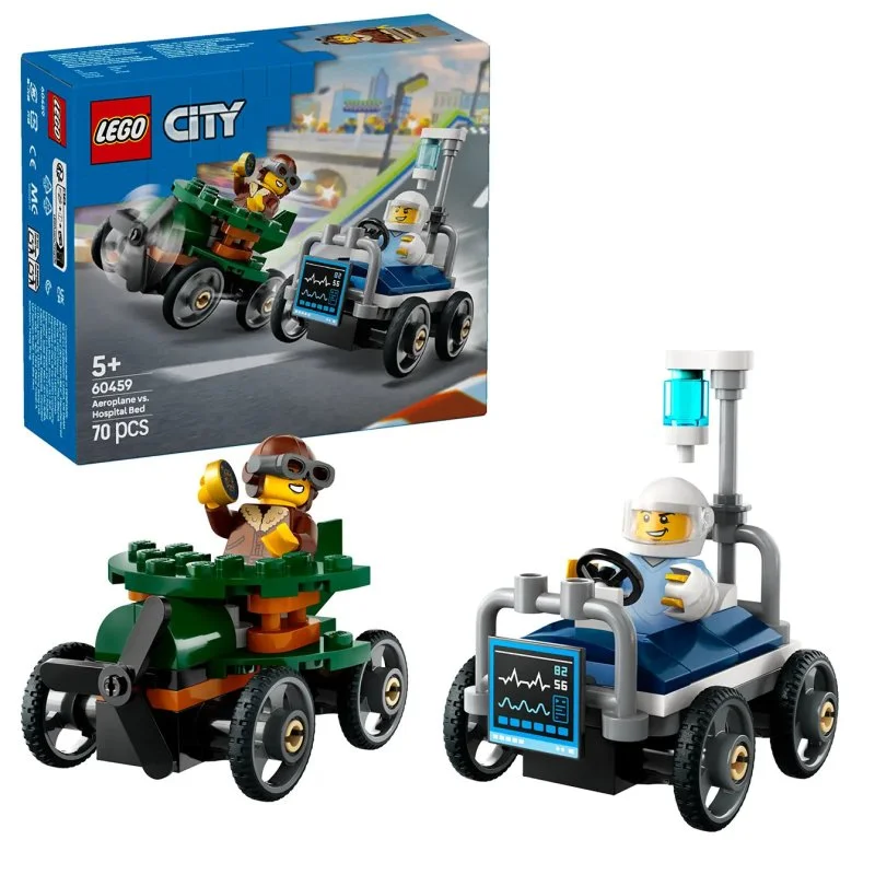 City 60459 Racerpakke: Fly vs. hospitalseng