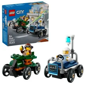 LEGO® City 60459 Racerpakke: Fly vs. hospitalseng