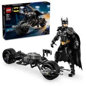LEGO® DC Batman™ 76273 Bygbar figur: Batman™ og Bat-Pod-motorcykel