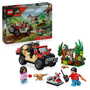 LEGO® Jurassic World 76972 Flugt fra raptoren i terrænbilen