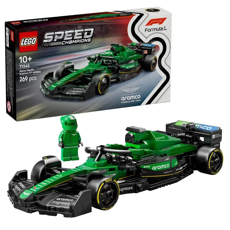 Speed Champions 77245 Aston Martin Aramco F1® AMR24 racerbil