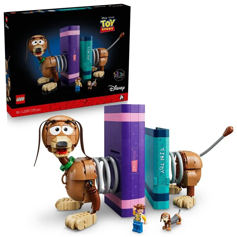 │ Disney 43301 Bogstøtter: Slinky fra filmen Toy Story