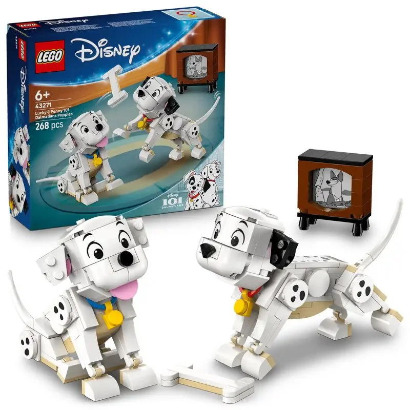 │ Disney 43271 Hvalpene Lucky og Penny fra filmen 101 Dalmatinere
