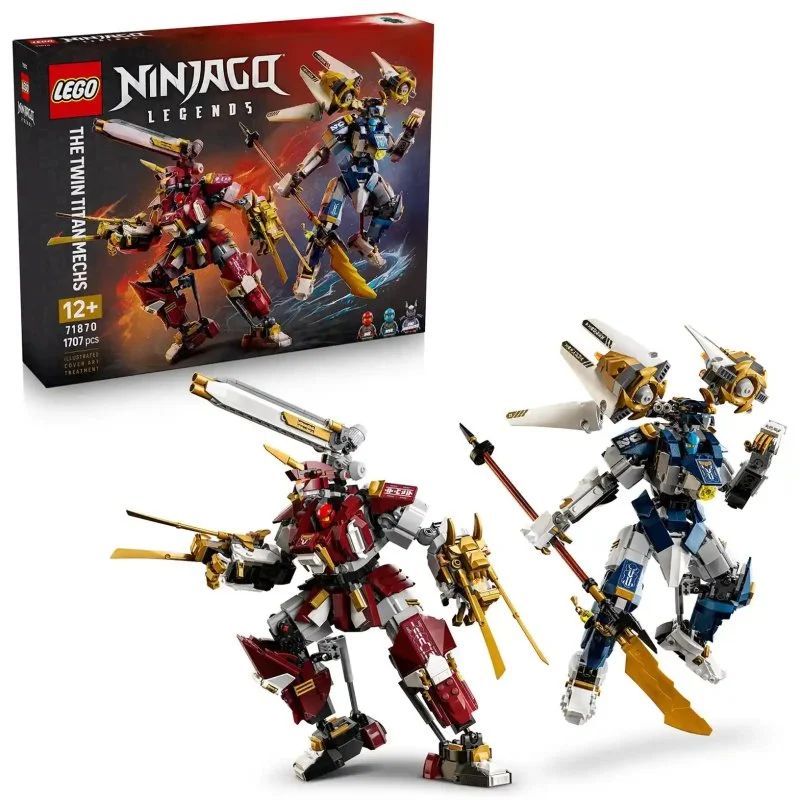 NINJAGO® 71870 Et par titan-robotter