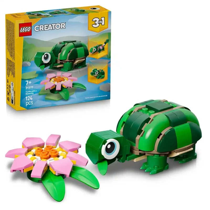 Creator 3 i 1 31377 Skildpadde med åkande