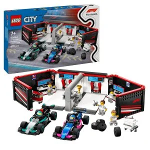 LEGO® City 60444 F1®-garage og Mercedes-AMG- og Alpine-biler