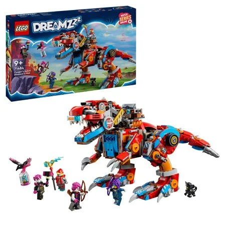 DREAMZzz™ 71484 Cooper og hans robotdinosaur C-rex