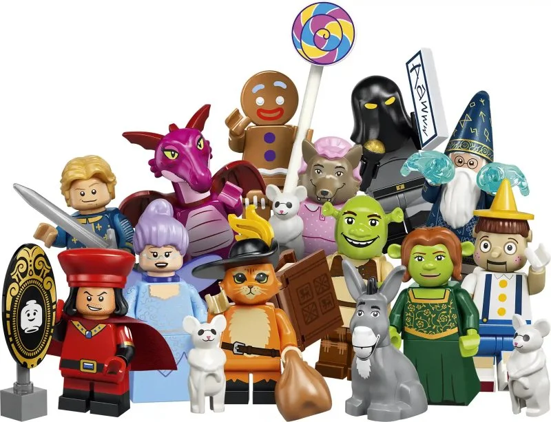 Minifigurer 71053 Shrek-serien