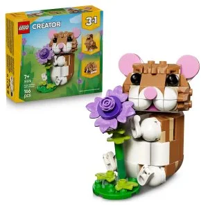LEGO® Creator 3 i 1 31376 Sød hamster med blomst