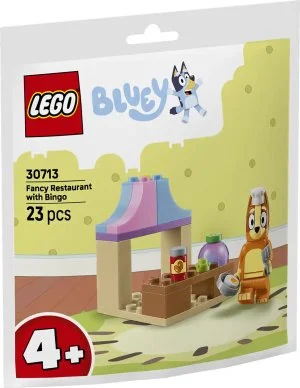 LEGO® Bluey 30713 Bingo og en luksusrestaurant