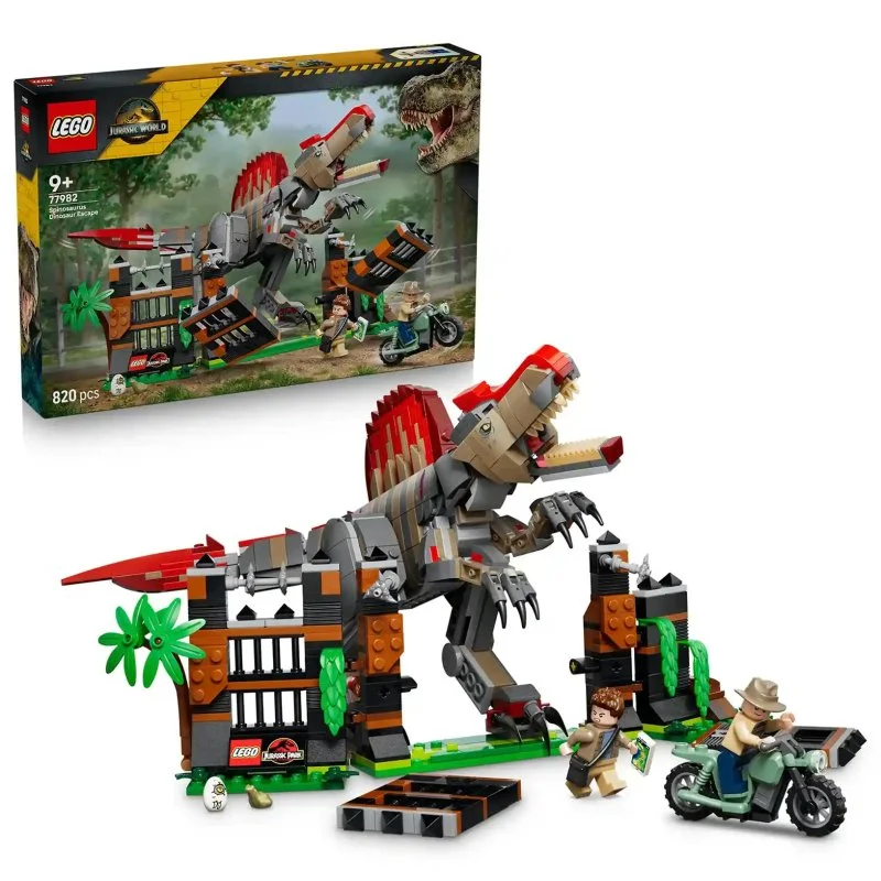 Jurassic World 77982 Spinosaurus-dinosaurens flugt