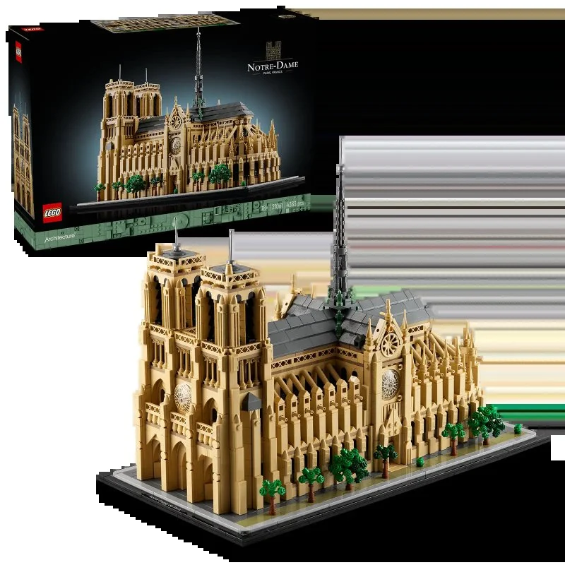 Architecture 21061 Notre-Dame i Paris