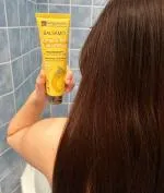 laSaponaria Let balsam til hårvolumen med citron og hyaluronsyre 150 ml